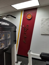 Women's Basketball Player Metal Wall Decor