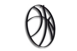 Basketball Metal Wall Decor