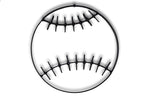 Baseball Metal Wall Decor