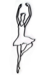 Ballerina Metal Wall Decor and Wall Art