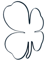 Four Leaf Clover metal wall art and sculpture