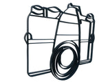 Camera metal wall art and photography wall decor