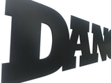 Dancer Word Metal Sign