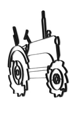 Farm Tractor Metal Wall Decor and Wall Sculpture