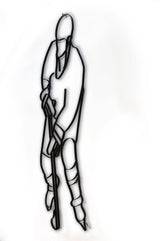 Hockey Metal Wall Decor and Wall Art Sculpture