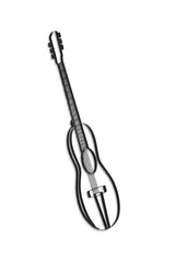 Side view of Metal Guitar wall art and decor