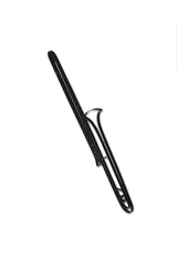 Side view of Trombone metal wall art and decor