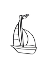 Sailboat Metal Wall Decor