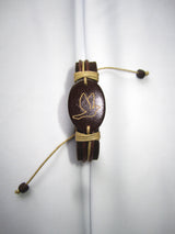 leather dove bracelet