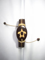 leather turtle bracelet