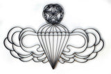 Airborne Master Jumper Metal Wall Decor