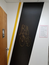 Bicyclist Rider Metal Wall Decor and Wall Sculpture