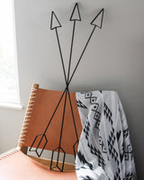 Crossed Arrows Metal Wall Decor and Wall Art Sculpture