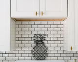 Pineapple Metal Wall Decor and Wall Art Sculpture