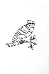 Owl Metal Wall Decor and Wall Sculpture