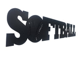 Softball Word Metal Sign