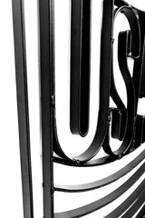USA Flag Metal Wall Decor and Wall Art Sculpture