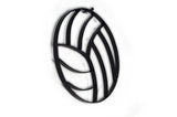 Volleyball Metal Wall Decor