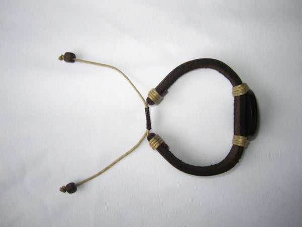 Bear Leather Bracelet